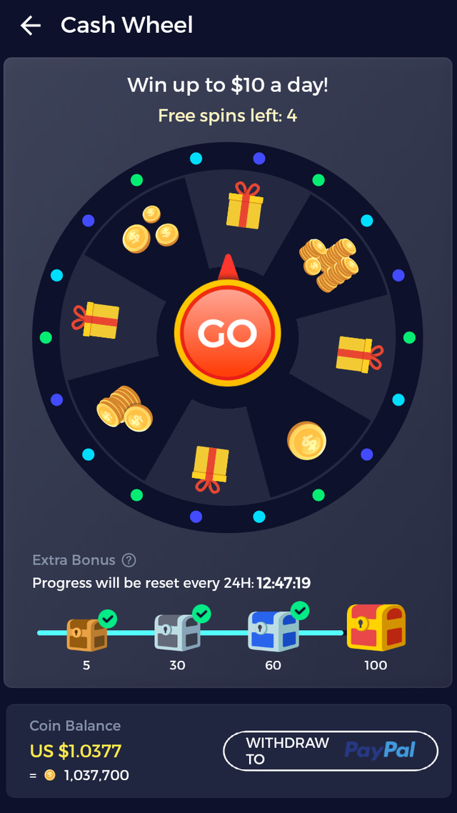 Spin Wheel And Earn Coin What A Foolish Activity Steemit - 